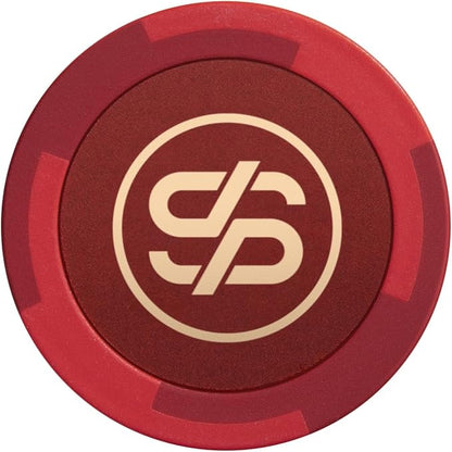 SLOWPLAY Godel Clay Poker Chips, 14 Grams Heavyweight Clay Composite, 40mm by SLOWPLAY