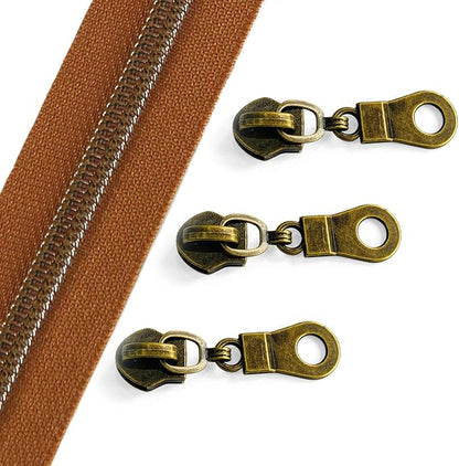 Sawoake 10 Yards Bulk Zipper, Replacement Sewing Zipper - Image 2