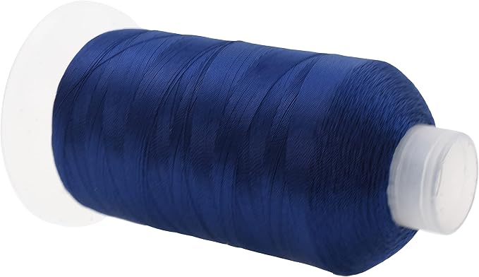 Mandala Crafts Navy Blue Heavy Duty Thread -1500 Yds Tex 90 Thread - Image 2