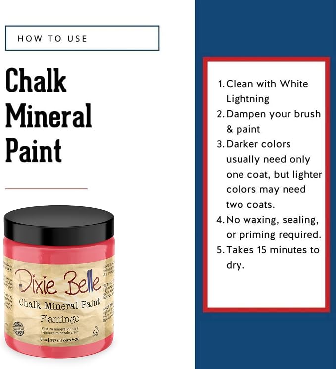 Dixie Belle Paint Company Chalk Finish Furniture Paint - Image 3