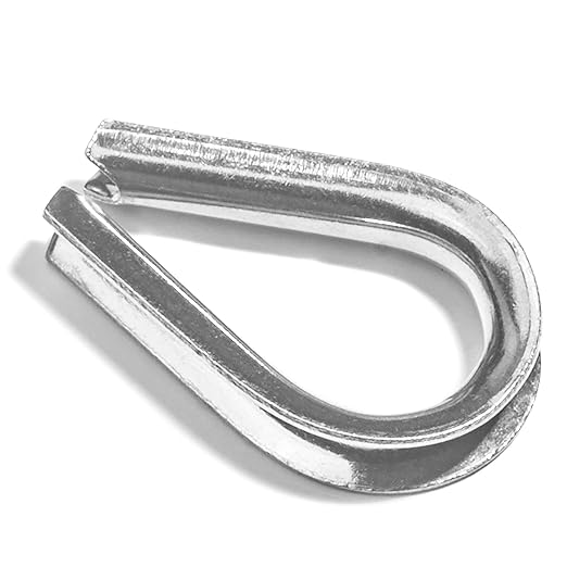 Heavy Duty Stainless Steel Thimbles by Unknown