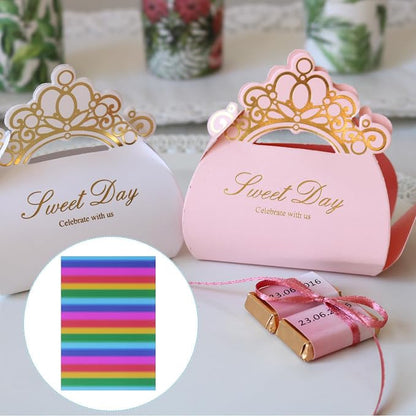 PATIKIL 11.7x8.3" Hot Stamping Foil Paper Sheet, 20 Sheets A4 Heat Transfer Hot - Image 5