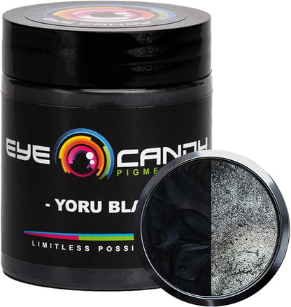 Eye Candy Pigments Premium Black Mica Powder by EyeCandyPigments