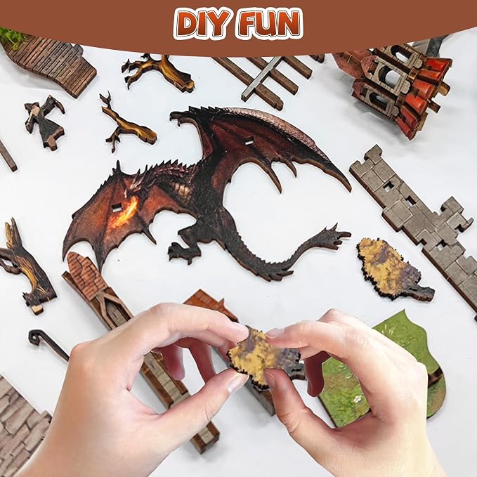 DIY Book Nook Kit, New DIY Dollhouse Booknook Bookshelf Insert Decor, 3D Wooden - Image 5