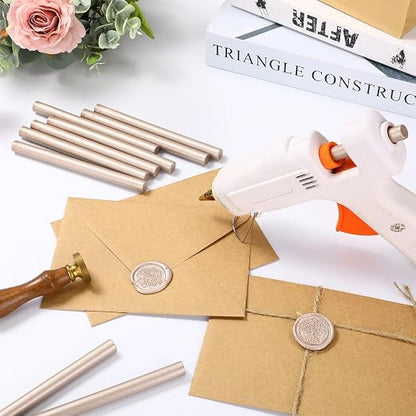 Nuanchu 15 Pcs Glue Gun Sealing Wax Sticks Retro Vintage Wax Sticks - Image 2