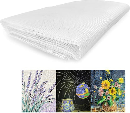 40" X 76" Mosaic Mesh for Back Mounted Tile 21 Square Feet Fiberglass Mosaic by Unknown
