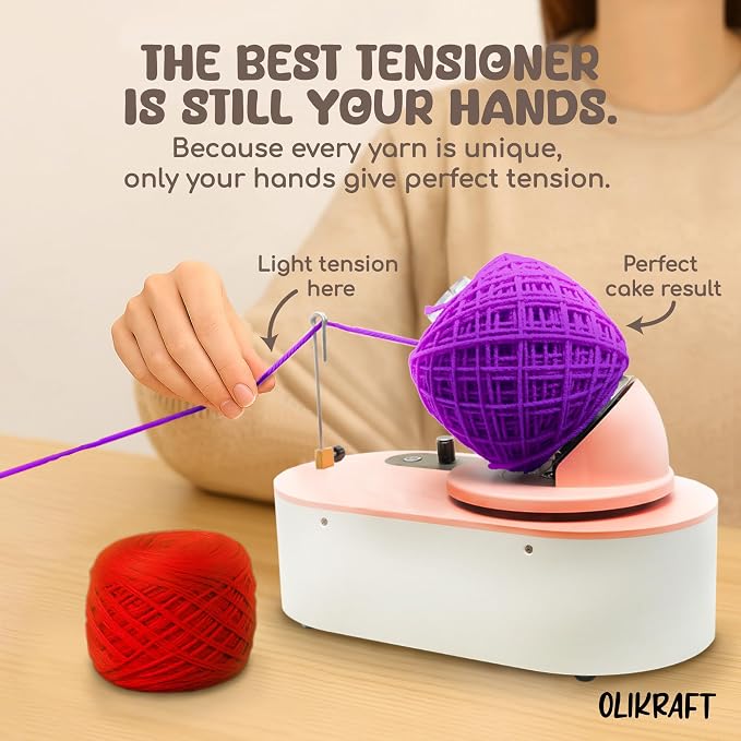 Olikraft Tabletop Electric Yarn Winder - Image 2