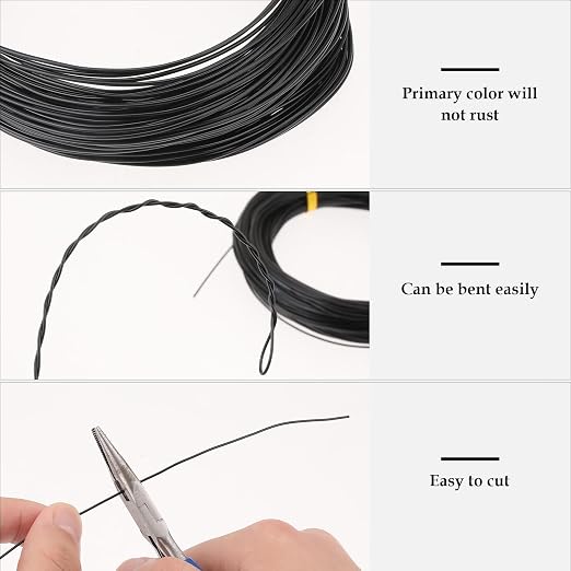 Cobee 18 Gauge Aluminum Wire for Jewelry, and Wreath Making - Image 3