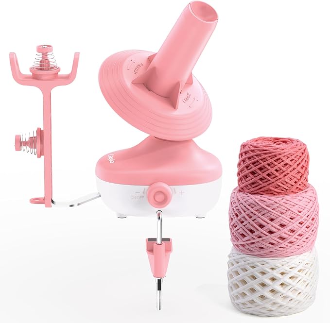 Caydo Yarn Winder, Electric Yarn Ball Winder Mini, Automatic Yarn Cake Winder - Image 9