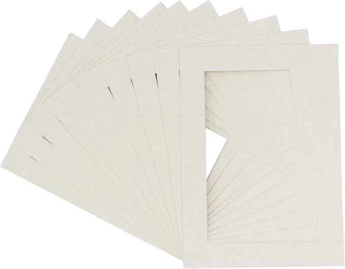 Pack of 25 Acid Free 11x14 Mats Bevel Cut by Poster+Palooza