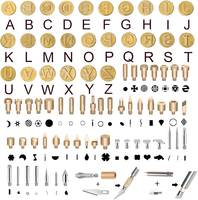 BEZALEL 112Pcs Wood Burning Tips - Image 2