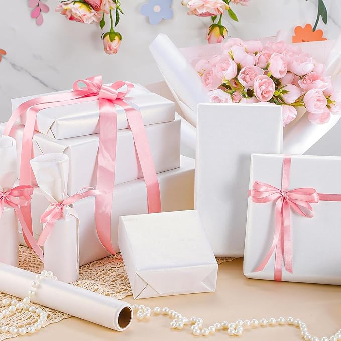 White Wrapping Paper Roll 18"x 1200" Craft Paper Roll - Image 6