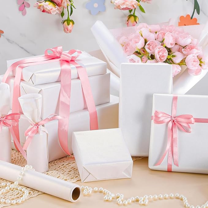 White Wrapping Paper Roll 30"x 1200" Craft Paper Roll - Image 6