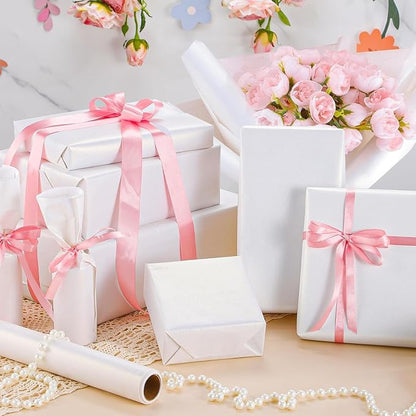 White Wrapping Paper Roll 24"x 1200" Craft Paper Roll - Image 6