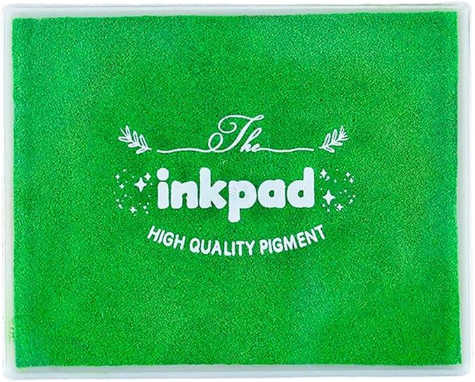 GTLZLZ Large Ink Pad for Rubber Stamps, Fingerprint Ink Pad for Paper, by GTLZLZ