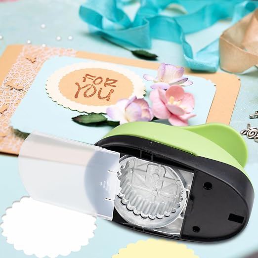 Scalloped Circle Punch, Scalloped Circle Paper Punch, ScallopedHole Punches - Image 2