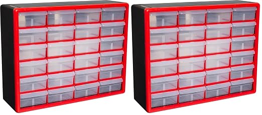 Akro-Mils 24-Drawer Plastic Drawer Storage Cabinet by Akro-Mils