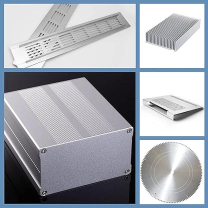 2PCS 6061 Aluminum Sheet Plate, Rectangle Aluminum Plate Solid Metal Sheet Plate - Image 6