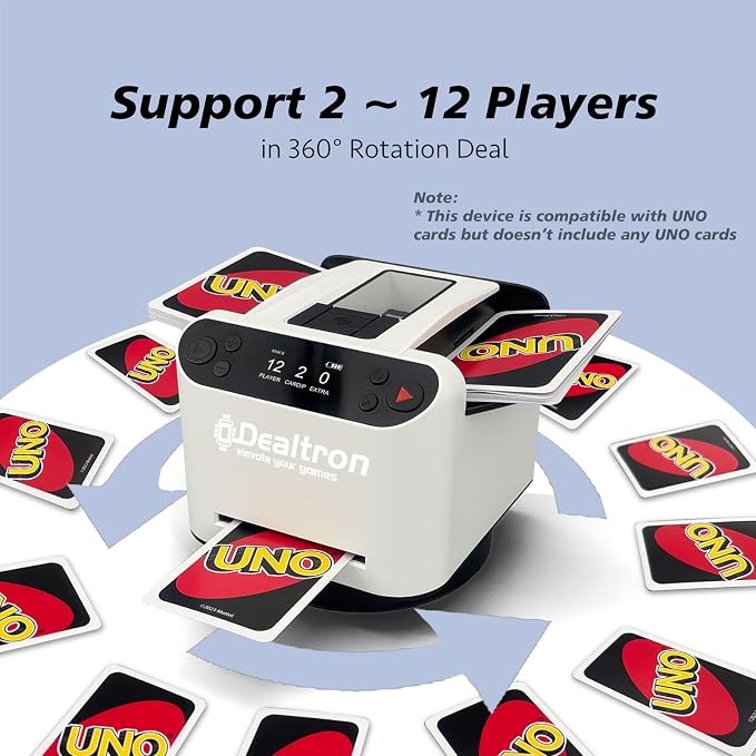 All-in-One Automatic Card Shuffler and Dealer, - Image 4