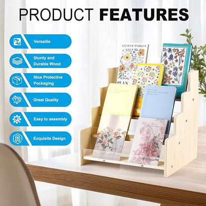 Greeting Card Display Stand, Acrylic Sticker Display Holder - Image 3