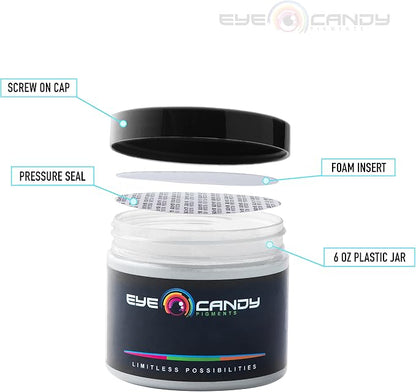 Eye Candy Pigments Premium Grey Mica Powder - Image 6