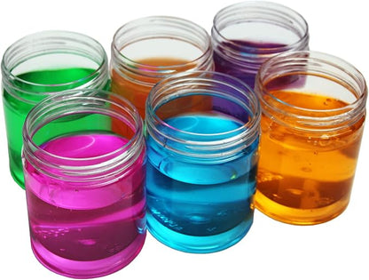 4 oz Plastic Jars with Lids, 8 Pack Wide-mouth Clear Storage Containers - Image 5