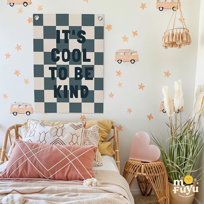Kids Room Decor, Classroom Banner, It’s Cool to Be Kind, Nursery Decor - Image 7