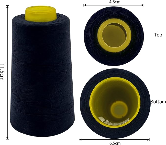 Tortoise 4 Cones of 3000 Yards Each Spool Thread - Image 3