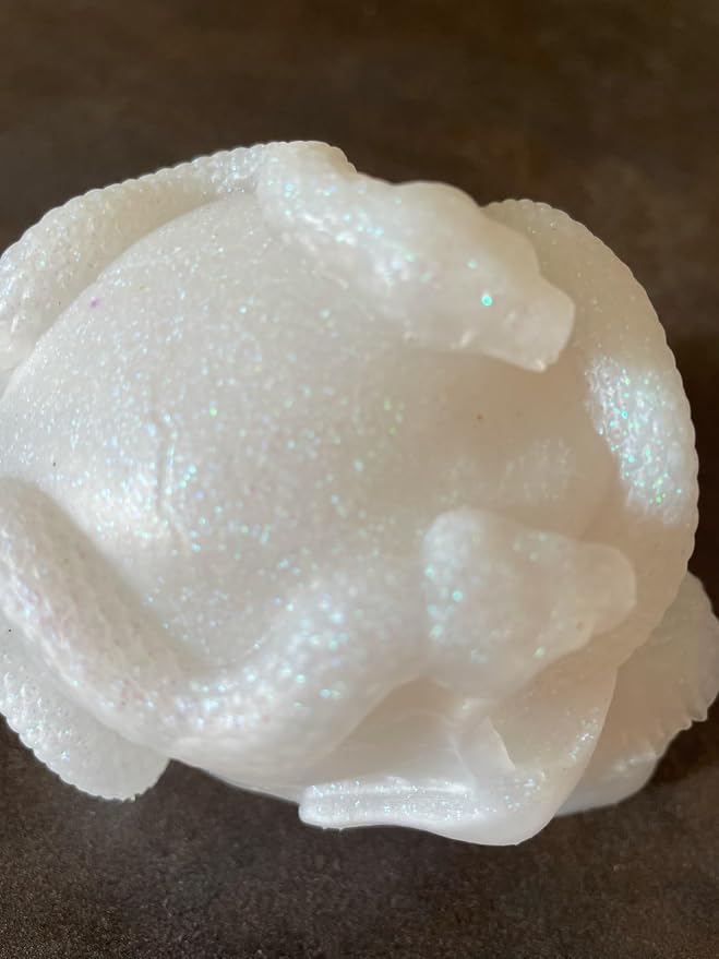 Halloween Snake Winding Skull Candle Silicone Mold, DIY 3.7 Inch Ghost Skull - Image 6