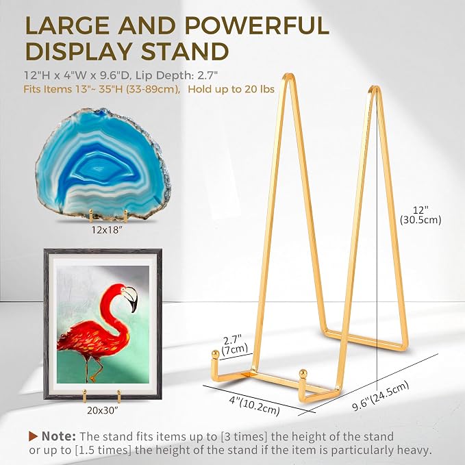 Large Plate Holder Display Stand - Image 2