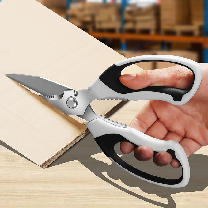 Utility Scissors Heavy Duty: sharp Scissors All Purpose heavy duty, Easy - Image 5