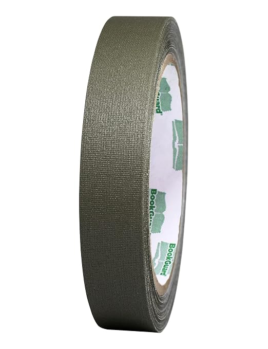 BookGuard 0.75 inch Premium Bookbinding Repair Cloth Tape, 15 Yard Roll by ChromaLabel