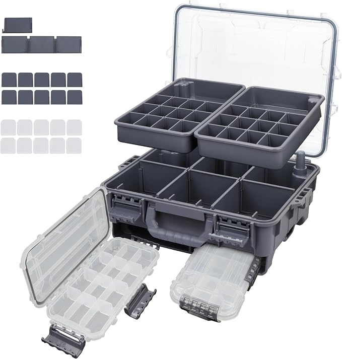RUNCL Universal Fishing Tackle Box by RUNCL