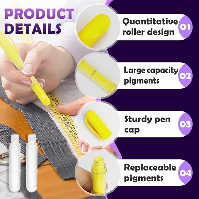 2PCS Sewing Chalk Refill - Image 5