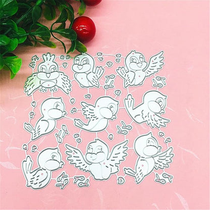 Cutting Dies Metal Stencils Scrapbooking Tools Flowers Lace Frame DIY Embossing - Image 3