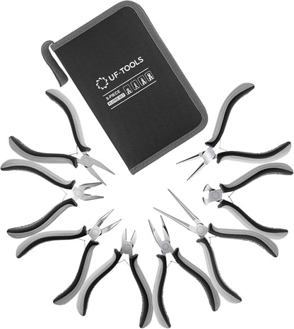 SOONAN 8 Pieces Mini Pliers Set, Jewelry Making Tools - Image 9