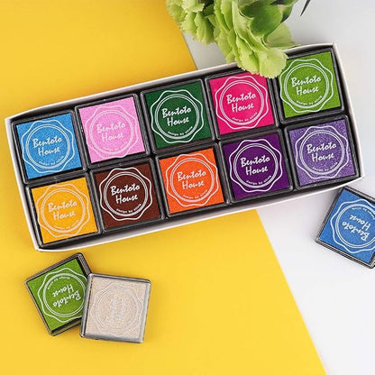 Dizdkizd Finger Craft Ink Pads, 20 Colors Craft Ink Pads - Image 5