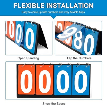 Portable Table Top Scoreboard Flipper - Image 3