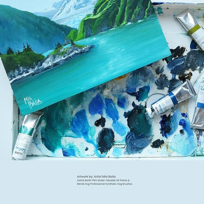 Lukas Water Mixable Oil Paint - Image 5
