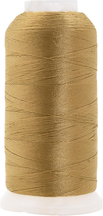 Mandala Crafts Tan Heavy Duty Thread -1500 Yds Tex 70 Thread by MandalaCrafts