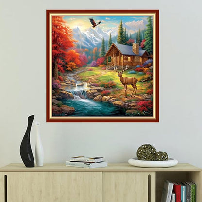 Foxhool Beginners Cross Stitch Kits Stamped Full Range of Embroidery Kits - Image 2