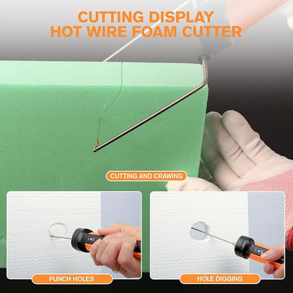 4 in 1 Hot Wire Electric Foam Cutter Kit, Styrofoam Cutting Tool 15W/ 6V - Image 4