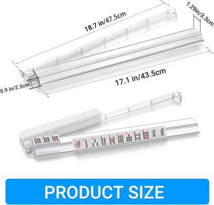 4 PCS Clear Acrylic American Majiang Tile Racks - Image 5