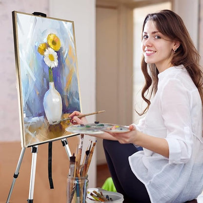 Art Artist Easel Stand for Painting, Portable Adjustable Easels for Painting - Image 3