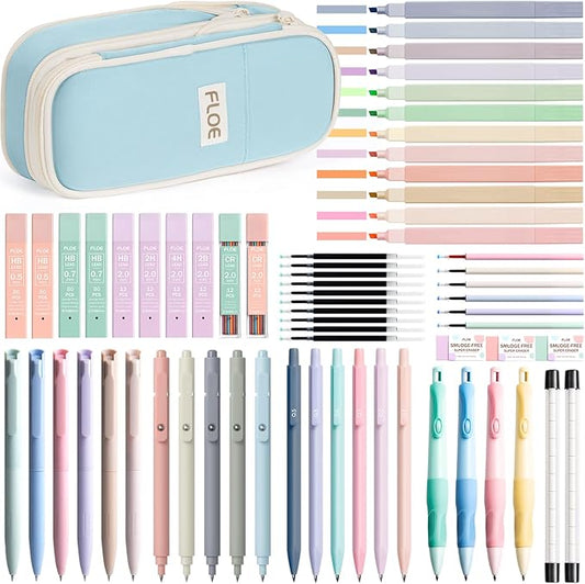 65PCS Aesthetic School Supplies by Unknown
