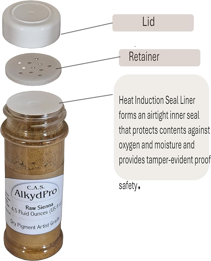Pigment Earth Set 6 jars 4.5 fluid ounces - Image 8
