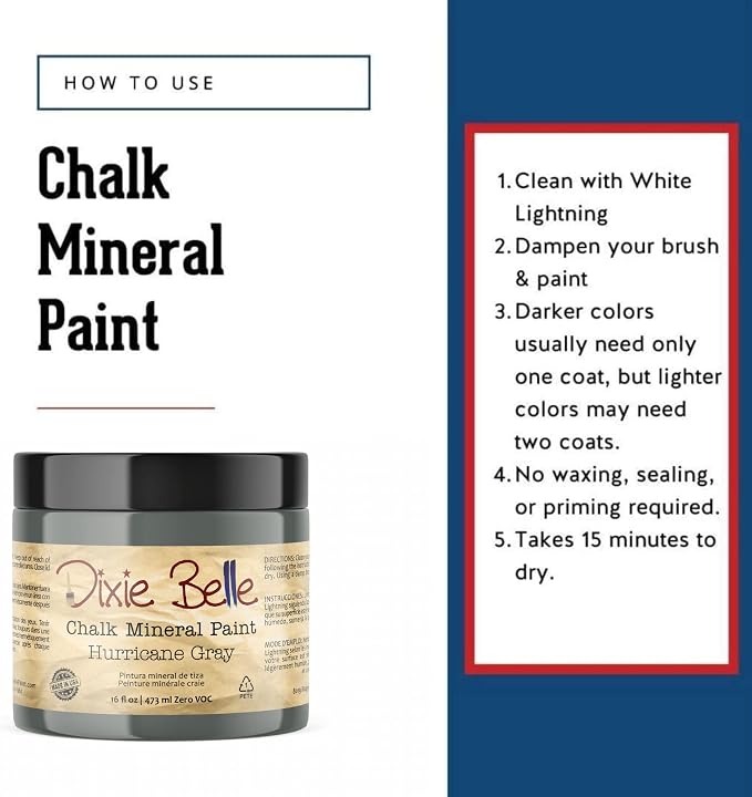 Dixie Belle Paint Company Chalk Finish Furniture Paint - Image 3