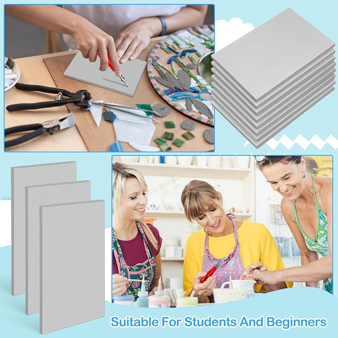 Frienda 50 Pack Rubber Carving Blocks 4 x 6 Inch, Rubber Stamp Carving Blocks - Image 7