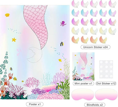 ASTARON Pin The Tail on The Mermaid Game - Image 3