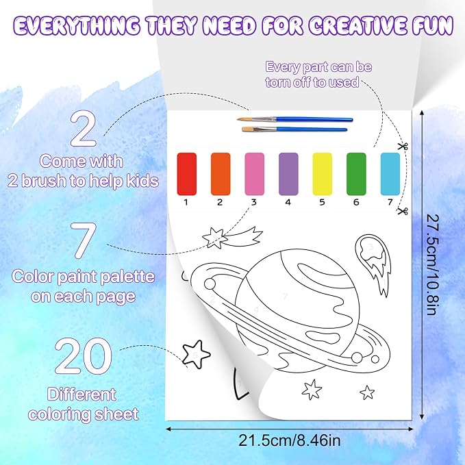 Paint with Water Coloring Books - Image 3